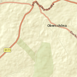 Oberschöna Street Map