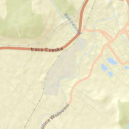 Jelenia Góra Street Map