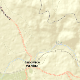 Janowice Wielkie Street Map