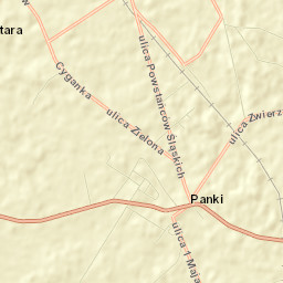 Panki Street Map