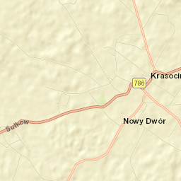 Krasocin Street Map