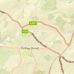 Bexhill-on-Sea Street Map