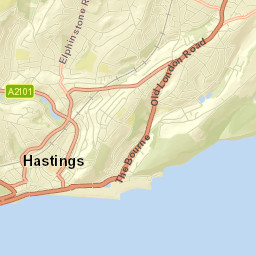 Hastings Street Map