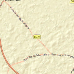 Nortkerque Street Map
