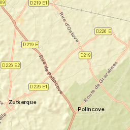 Zutkerque Street Map