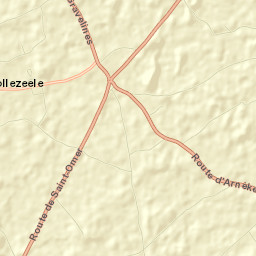 Bollezeele Street Map