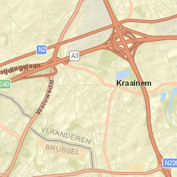 Kraainem Street Map