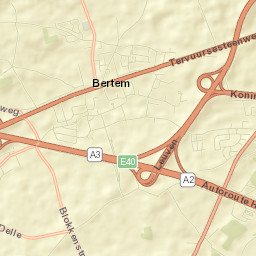 Bertem Street Map