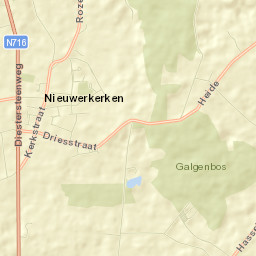 Nieuwerkerken Street Map