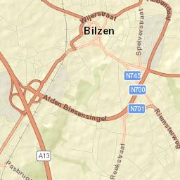Bilzen Street Map