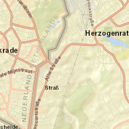 Herzogenrath Street Map