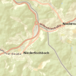 Niederfischbach Street Map