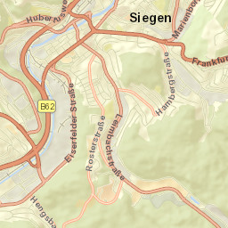 Siegen Street Map