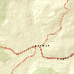 Oberaula Street Map