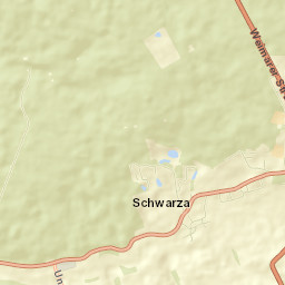 Schwarza Street Map