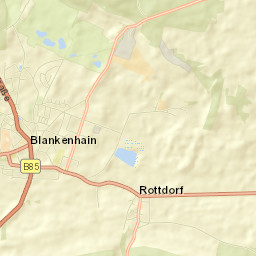 Blankenhain Street Map