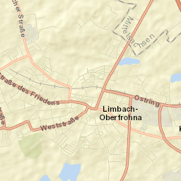 Limbach-Oberfrohna Street Map