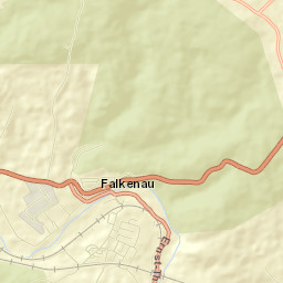 Falkenau Street Map