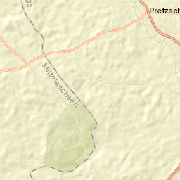 Pretzschendorf Street Map