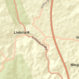 Liebstadt Street Map