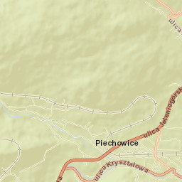 Piechowice Street Map