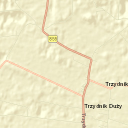 Trzydnik Duży Street Map
