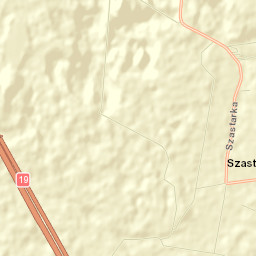 Szastarka Street Map