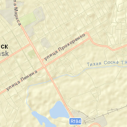 Ostrogozhsk Street Map