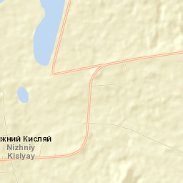 Nizhniy Kislyay Street Map