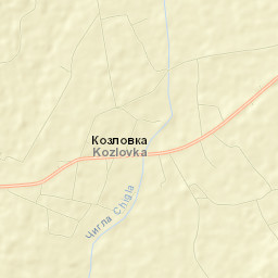Kozlovka Street Map