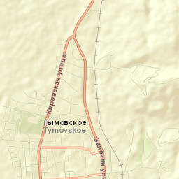 Tymovskoye Street Map