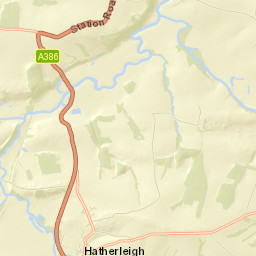 Hatherleigh Street Map
