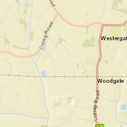 Westergate Street Map
