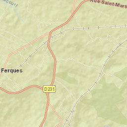 Ferques Street Map