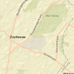 Zoutleeuw Street Map