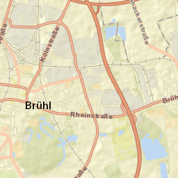 Brühl Street Map
