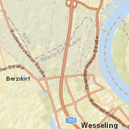 Wesseling Street Map