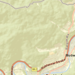 Mudersbach Street Map
