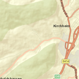 Kirchheim Street Map