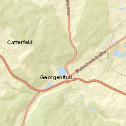Georgenthal Street Map