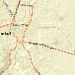 Arnstadt Street Map