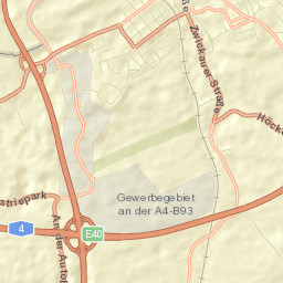 Meerane Street Map