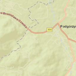 Podgórzyn Street Map