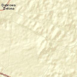 Dąbrowa Zielona Street Map