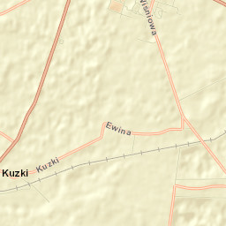 Powiat włoszczowski Street Map