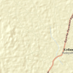 Kobyzhcha Street Map