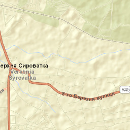 Verkhnya Syrovatka Street Map