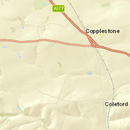 Copplestone Street Map
