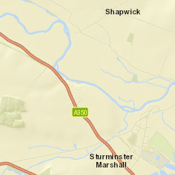 Sturminster Marshall Street Map