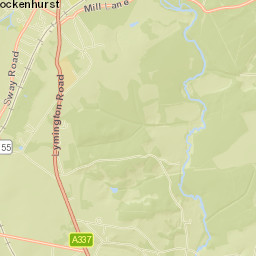 Brockenhurst Street Map